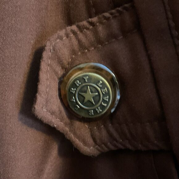 Larry Levine Women's Sz S Removable Raccoon Fur Hood Winter Parka Anorak - Picture 7 of 14